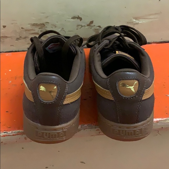 Puma Basket lows, men’s 7.5 - Picture 3 of 5